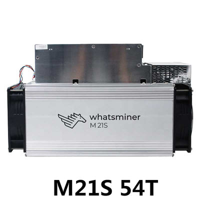 Minero usado de Microbt de la mano de Asic Whatsminer M21S 54.o 3240W SHA256 segundo