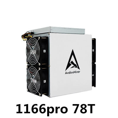 Canaan AvalonMiner 1166 favorables 78T Avalon Bitcoin Miner A1166 favorable 78T 12V